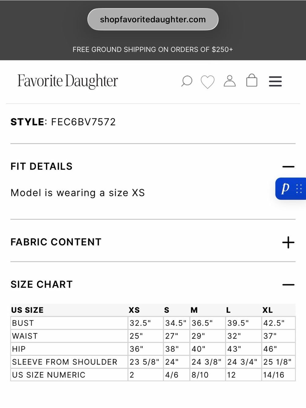 Favorite Daughter The Favorite Vest - Picture 6 of 6